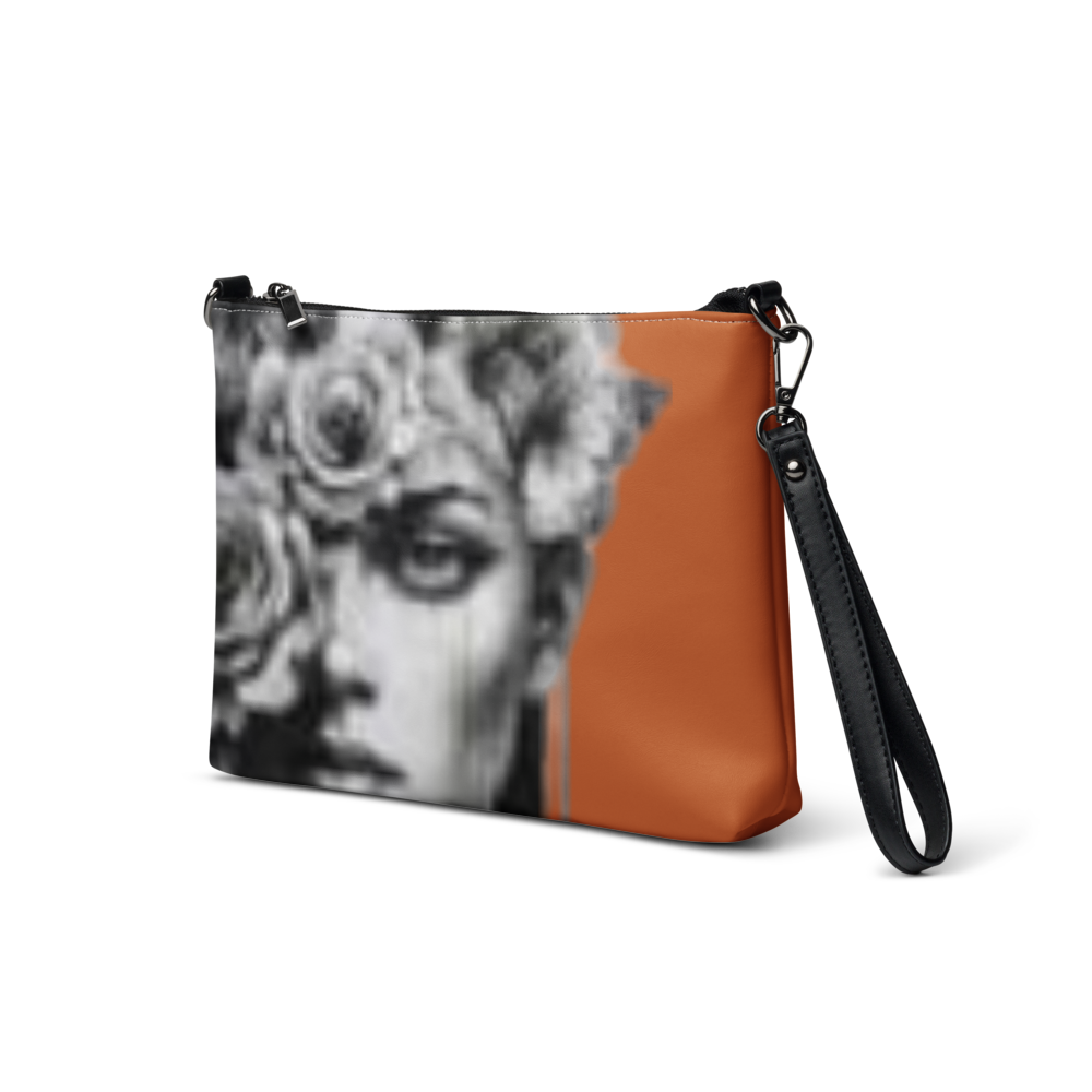 Burnt Orange Floral Muse Crossbody