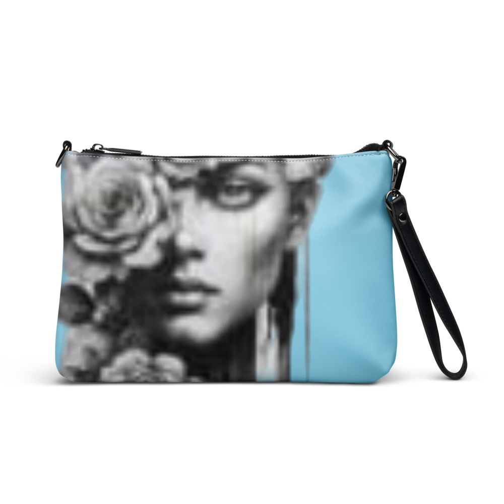 Blue Floral Muse Crossbody