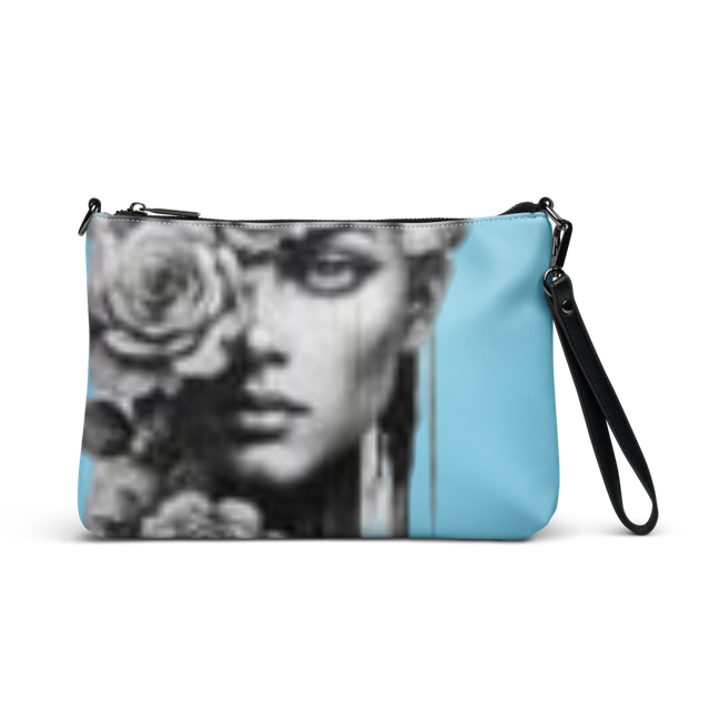 Blue Floral Muse Crossbody