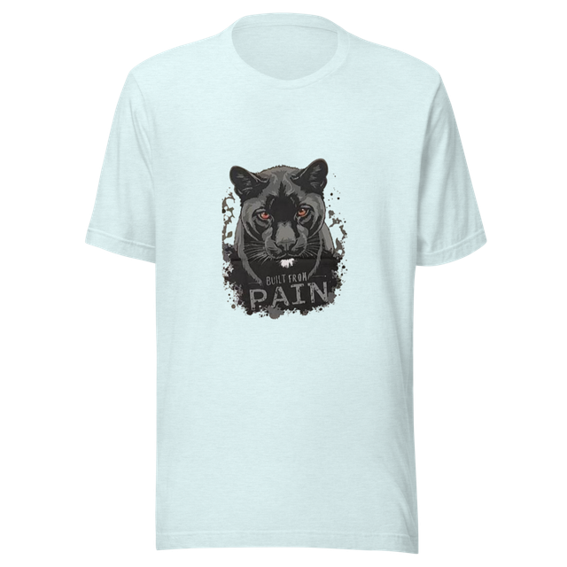 Light Blue Built From Pain Panther Tee