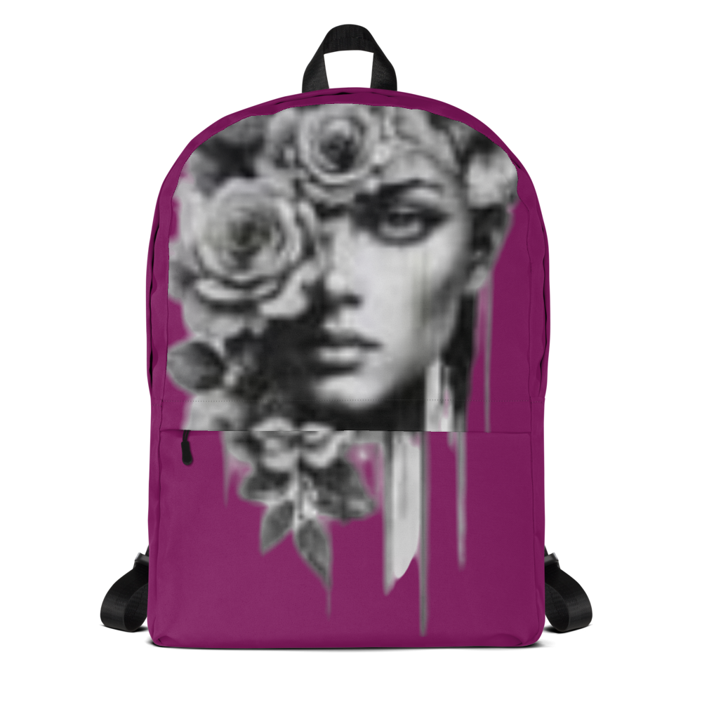 Magenta Floral Muse Backpack