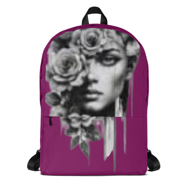 Magenta Floral Muse Backpack