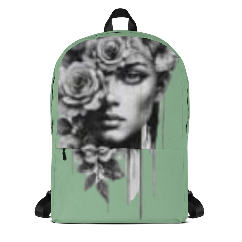 Sage Floral Muse Backpack