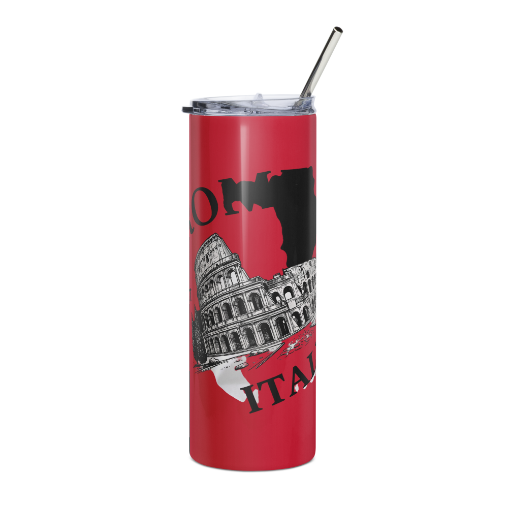 Rome Italy Stainless Steel Tumbler | Travel Coffee