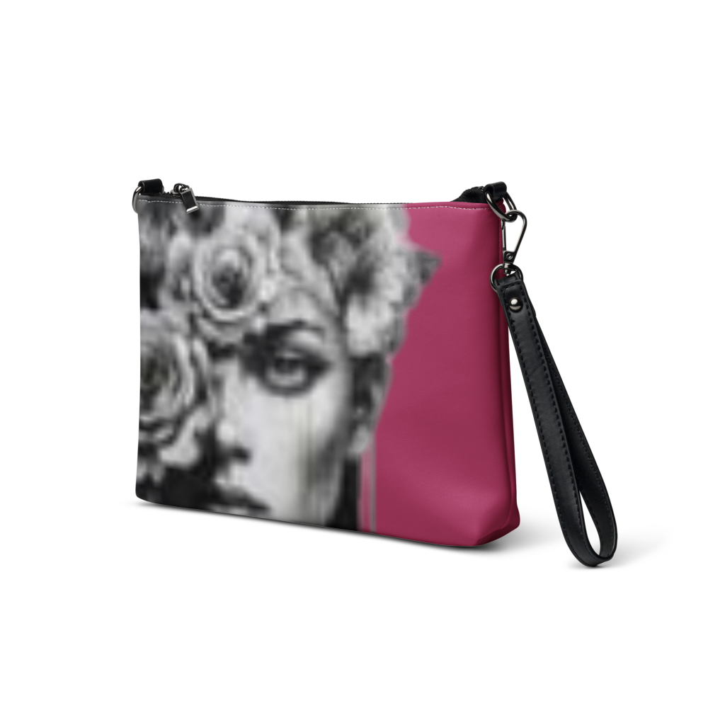 Maroon Floral Muse Crossbody