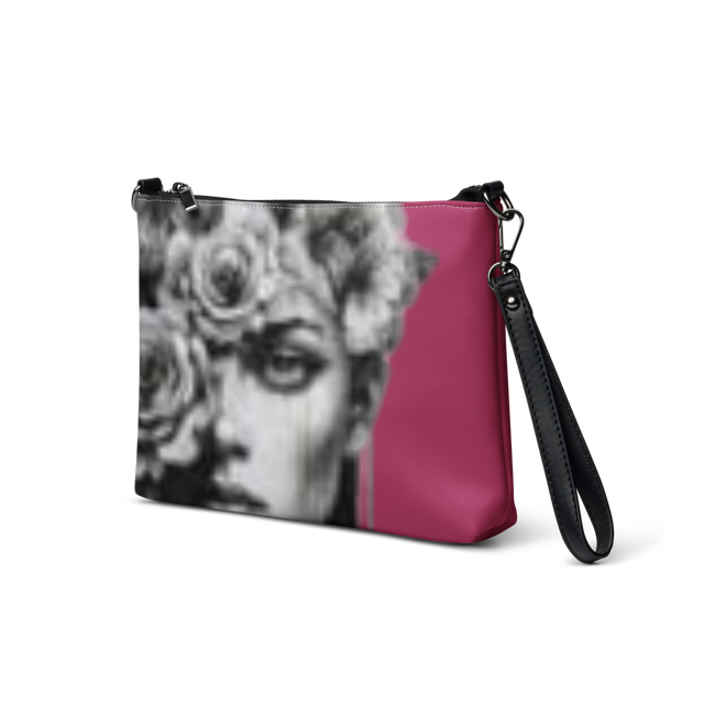 Maroon Floral Muse Crossbody