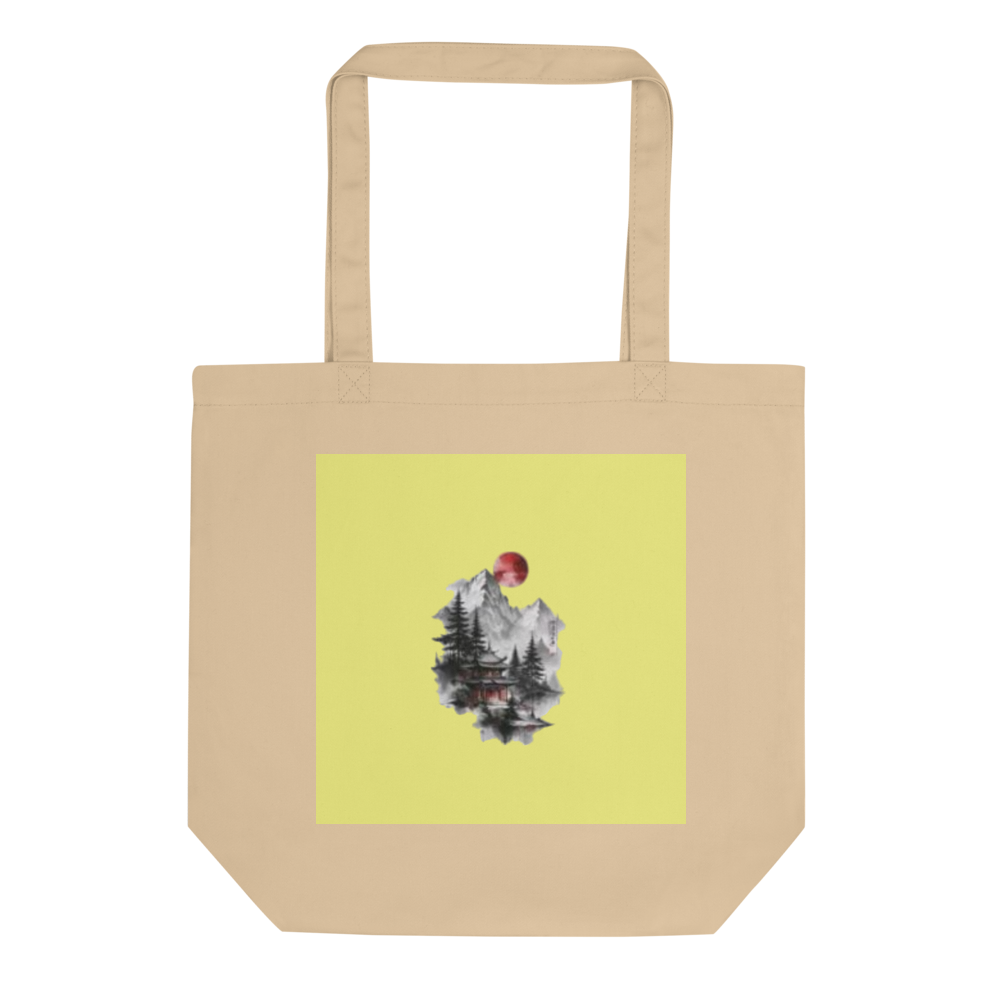 Mountain Sunset Eco Tote Bag