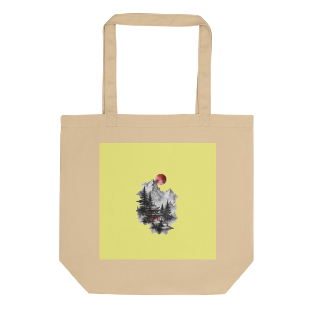 Mountain Sunset Eco Tote Bag