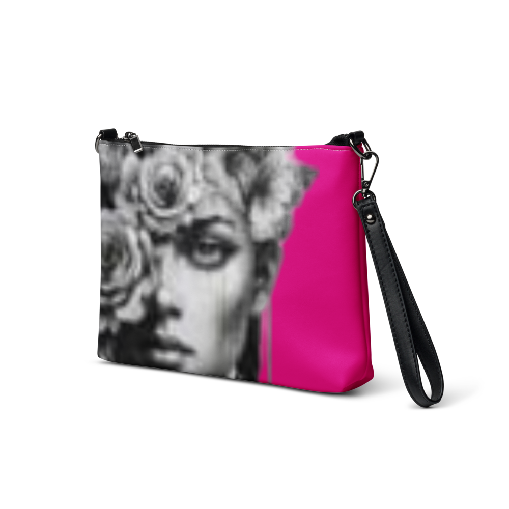 Hot Pink Floral Muse Crossbody