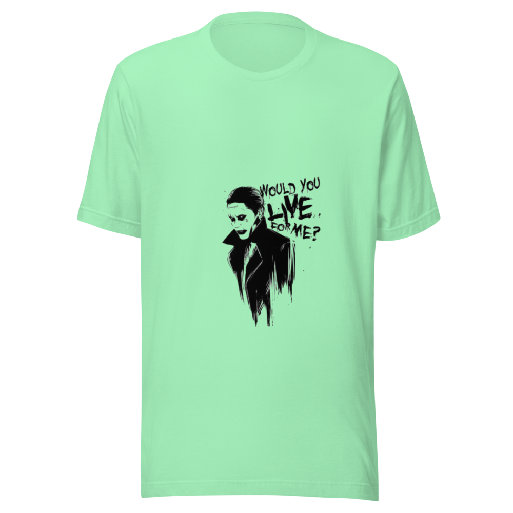 Mint Green Joker Quote Graphic Tee