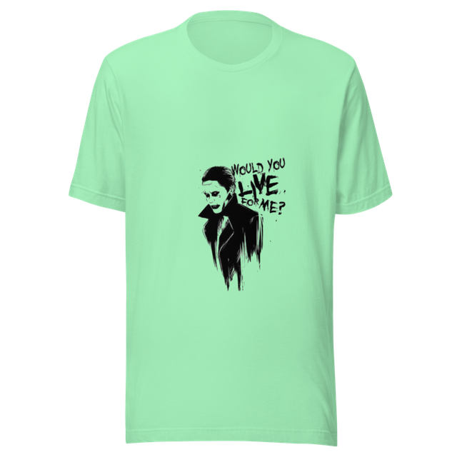 Mint Green Joker Quote Graphic Tee