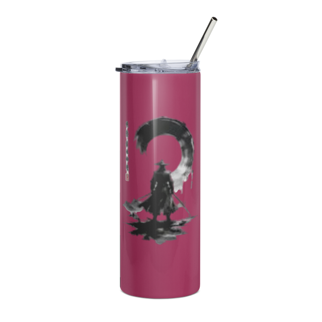 Zen Samurai Magenta Stainless Steel Tumbler 20oz