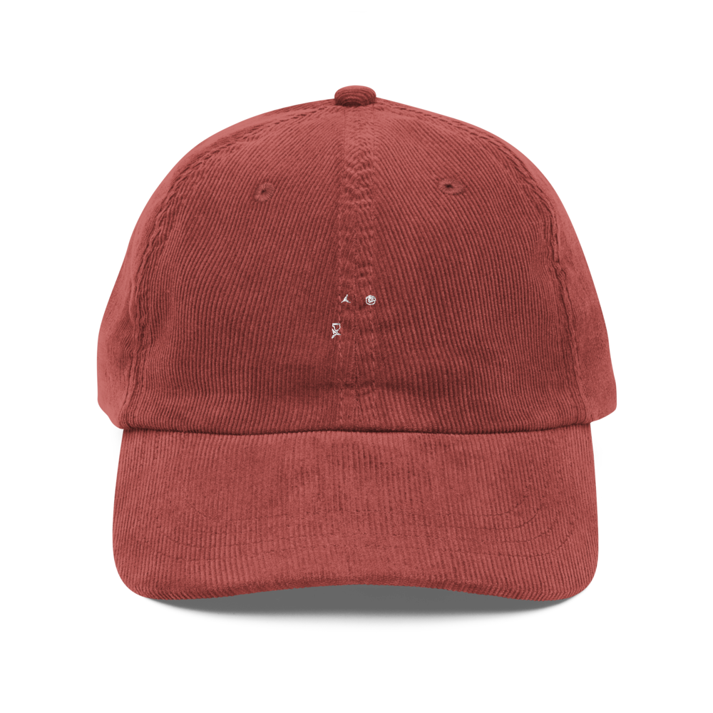 Vintage Corduroy Baseball Cap - Unisex Streetwear 