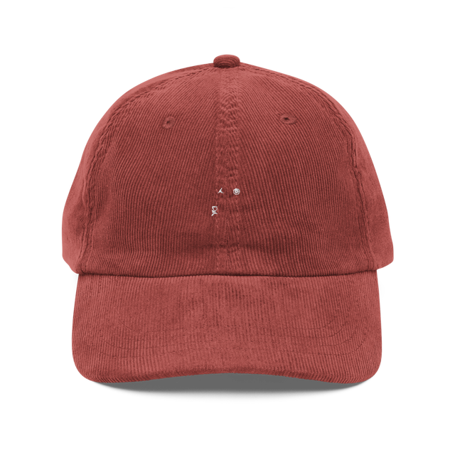 Vintage Corduroy Baseball Cap - Unisex Streetwear