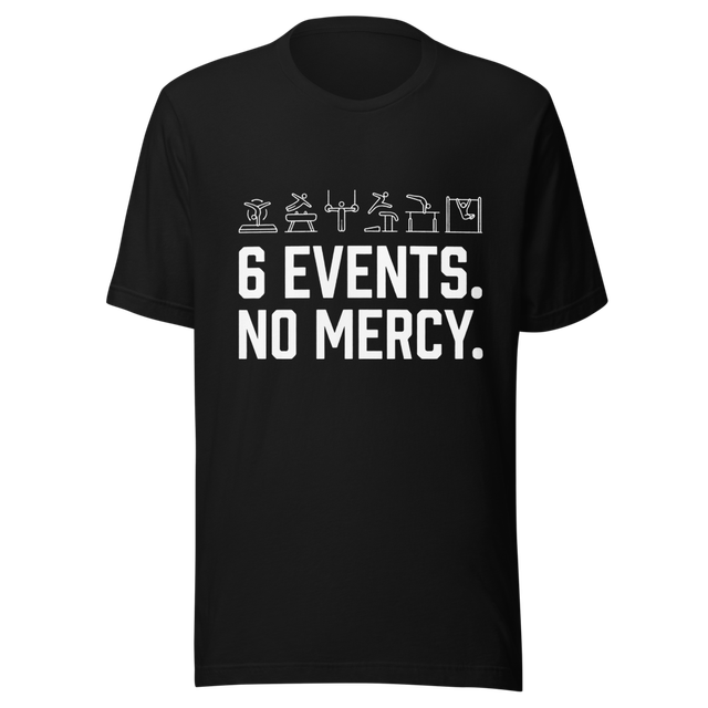 Six Events No Mercy Gymnastics