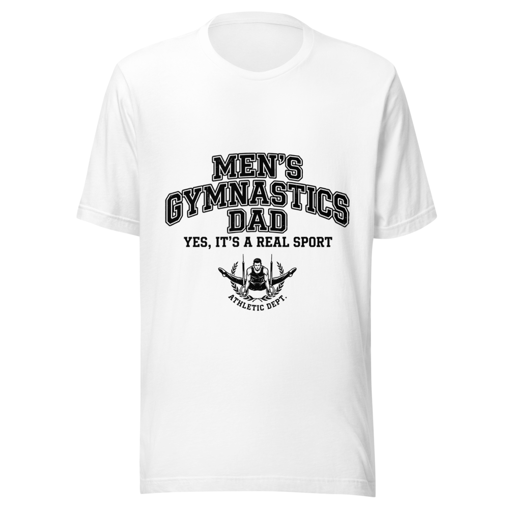 Men's Gymnastics Dad Athletic Shirt