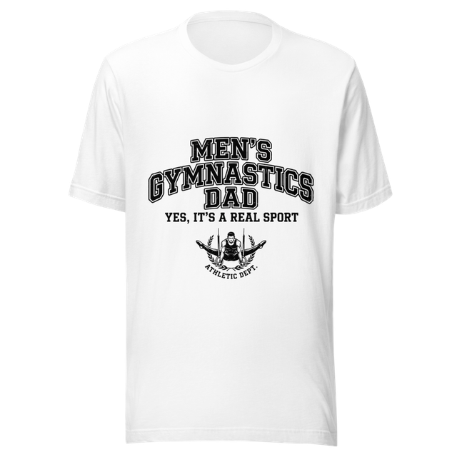 Men's Gymnastics Dad Athletic Shirt