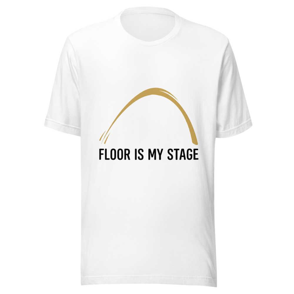  Floor Is My Stage Gymnastics Tee