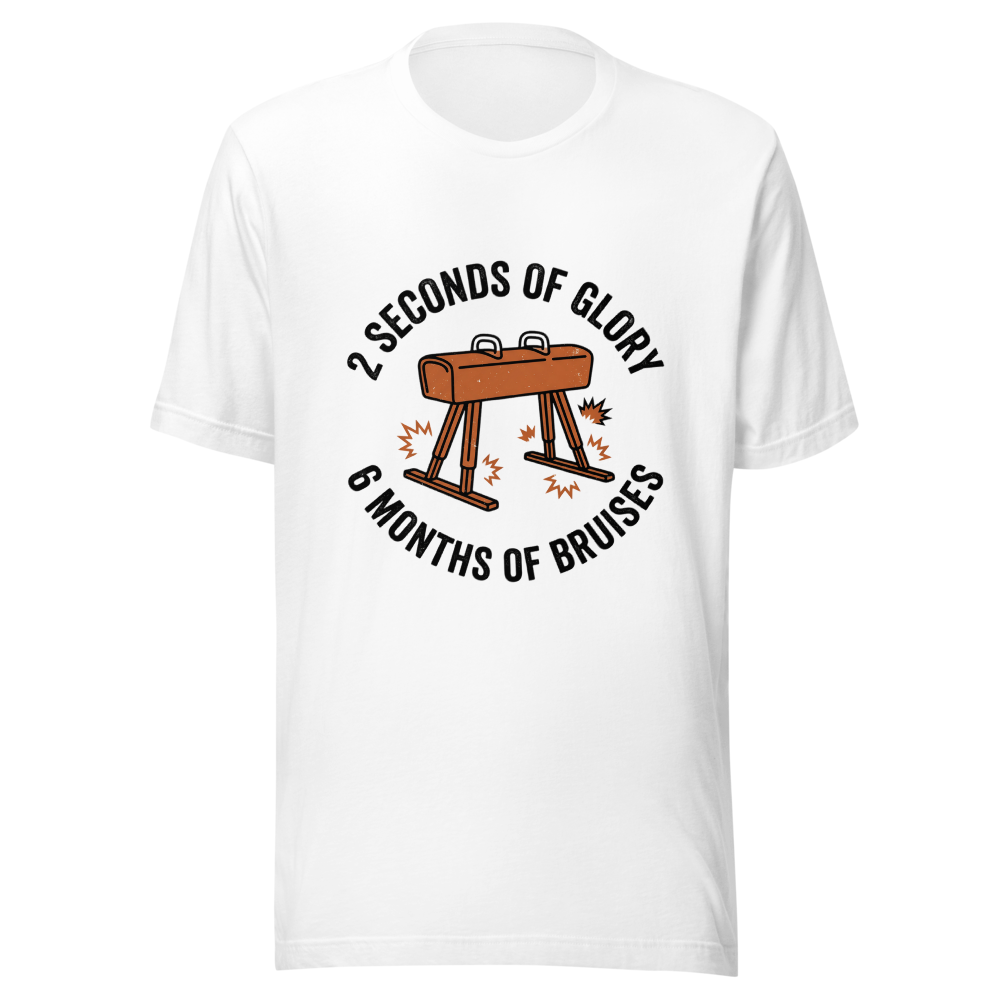 2 Seconds of Glory Gymnastics Tee