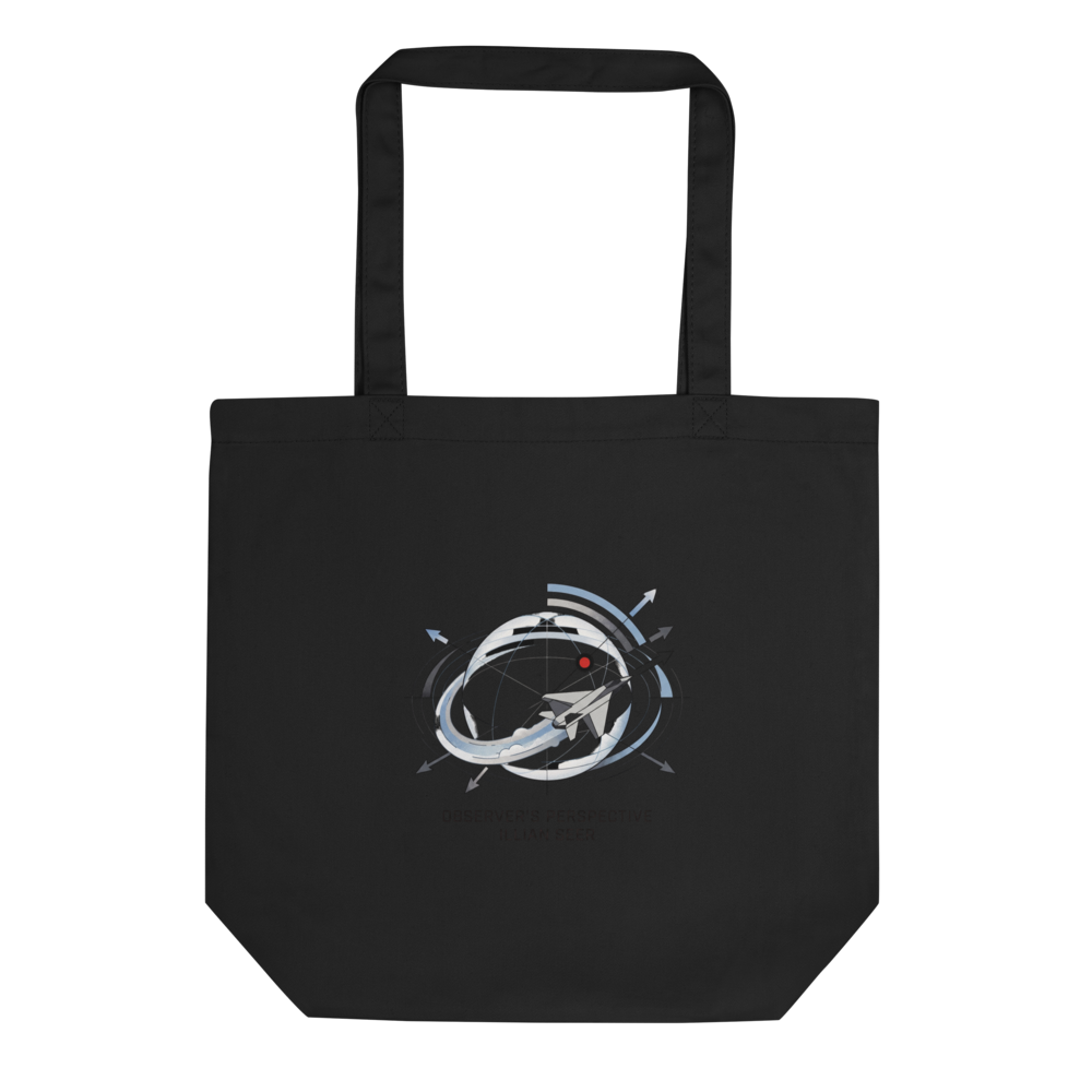 Black Observer’s Perspective Tote Illian Seer