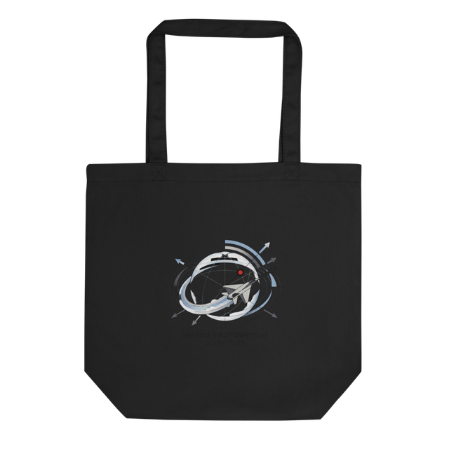 Black Observer’s Perspective Tote Illian Seer