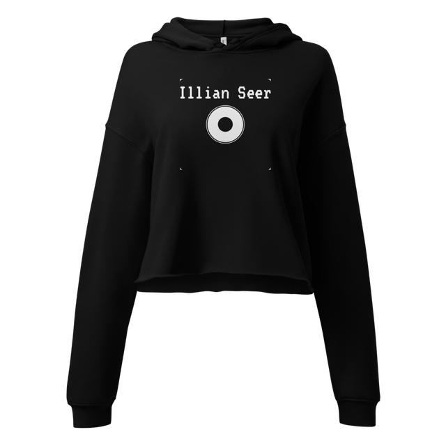 Cropped Circle Surveillance Hoodie