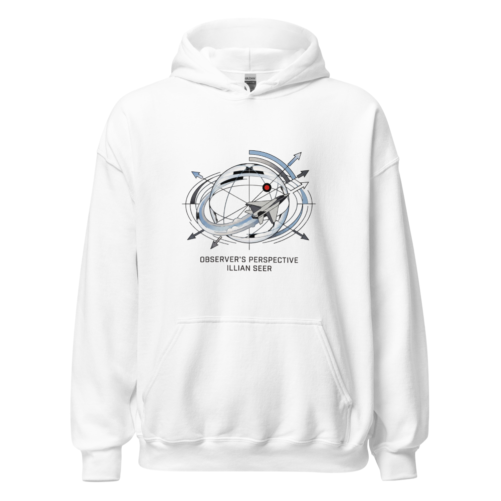 Big Observers Perfective White Hoodie Illian Seer