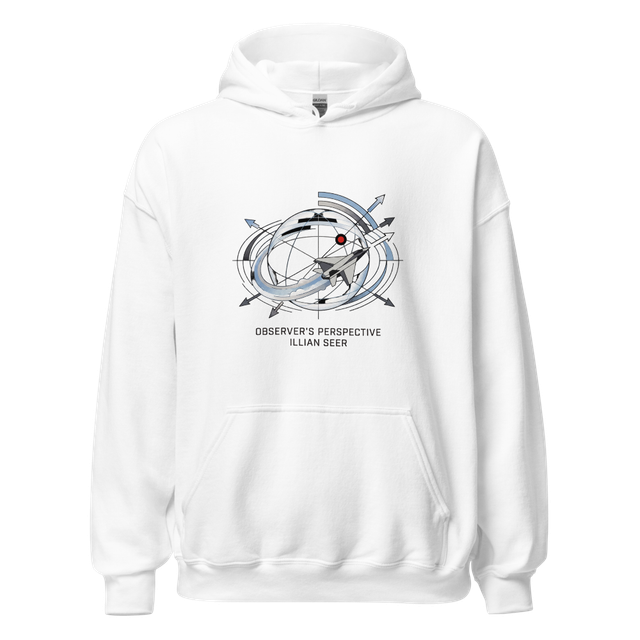 Big Observers Perfective White Hoodie Illian Seer
