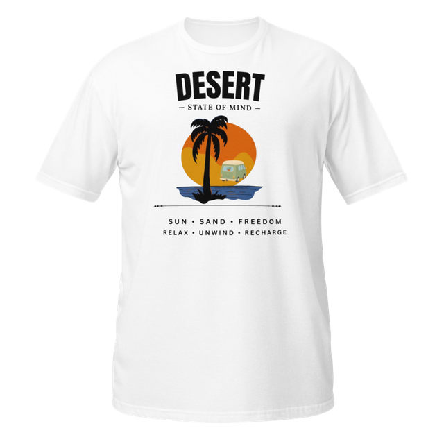 Inspirational Desert Vibes & Camper Van Graphic De
