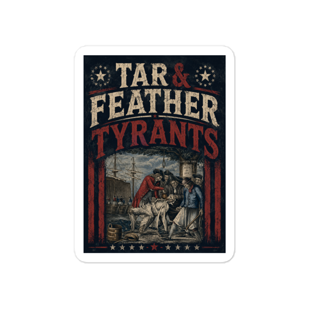 Tar & Feather Sticker