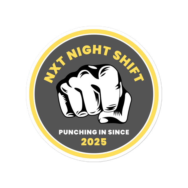 Punching In Sticker
