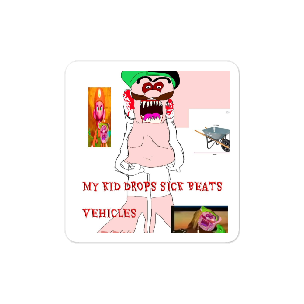 VEHICLES cover sticker