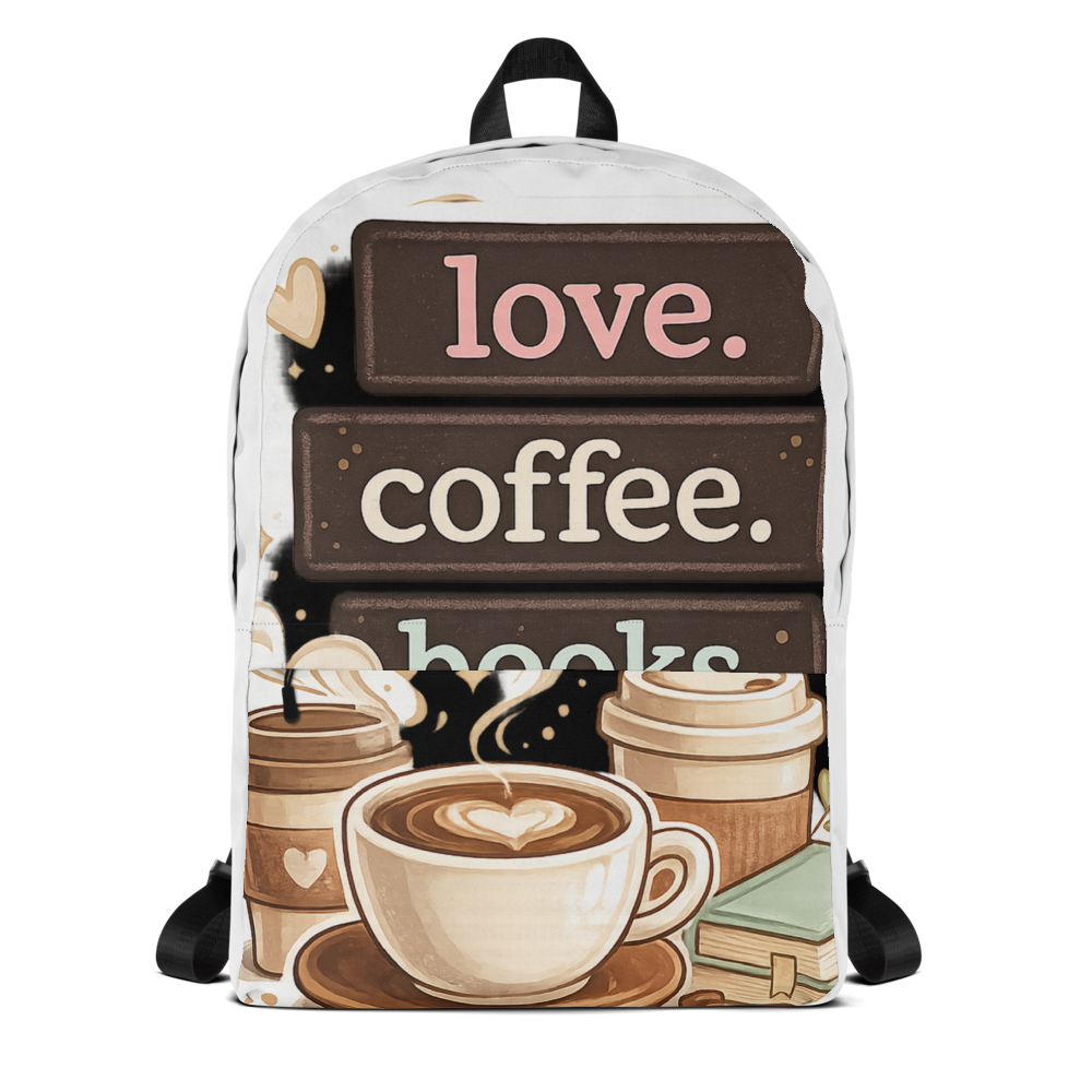 Coffee & Books Lover Backpack
