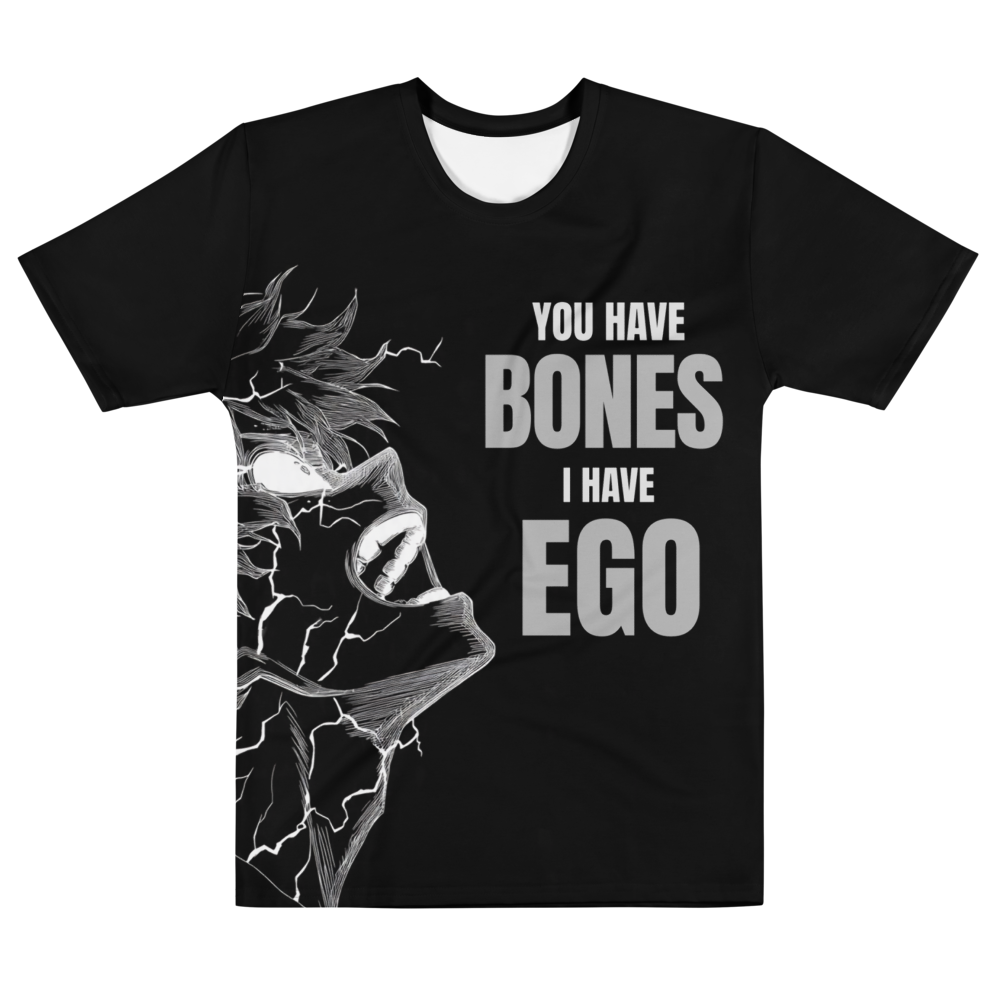 Power vs Ego Dark Anime Graphic T-Shirt