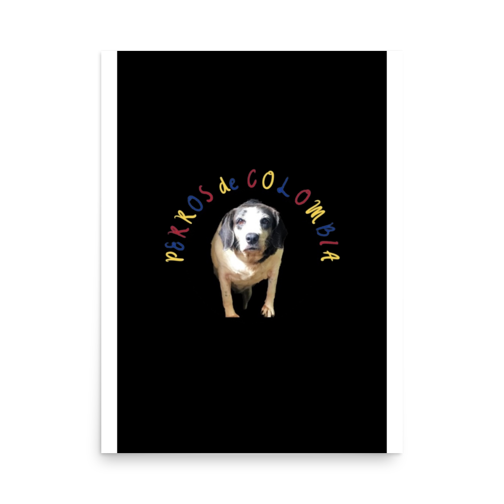 Perros de Colombia - Poster 18" x 24"