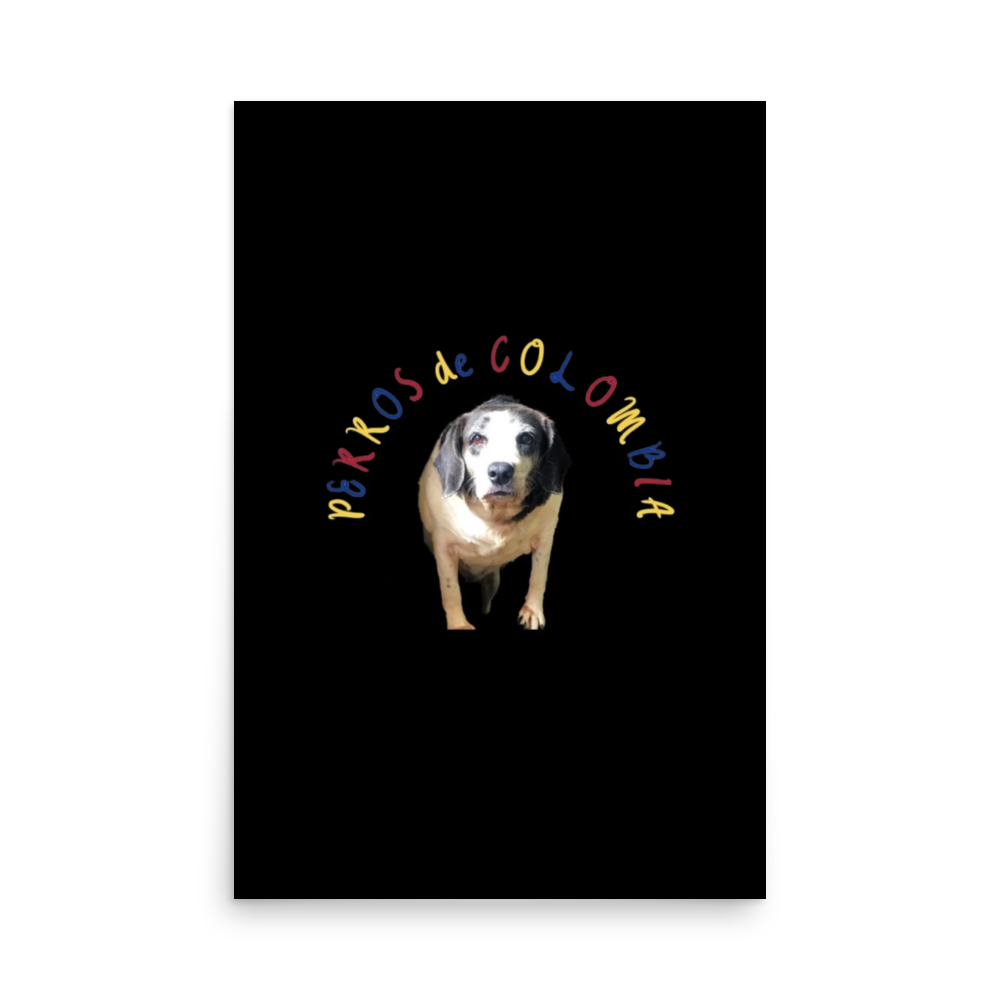 Perros de Colombia - Poster 24" x 36"
