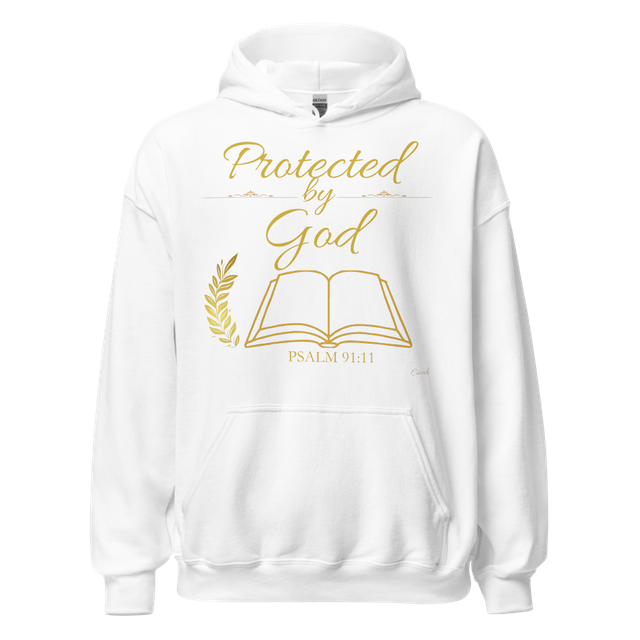 Protected By God Psalm 91:11 Christian Hoodie
