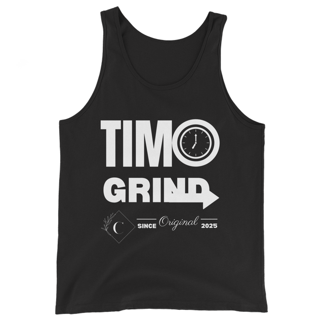 TIM🕚 GRIND Motivational Tank Top