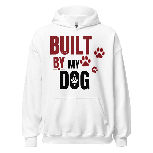 Built By My Dog Funny Dog Love Hoodie