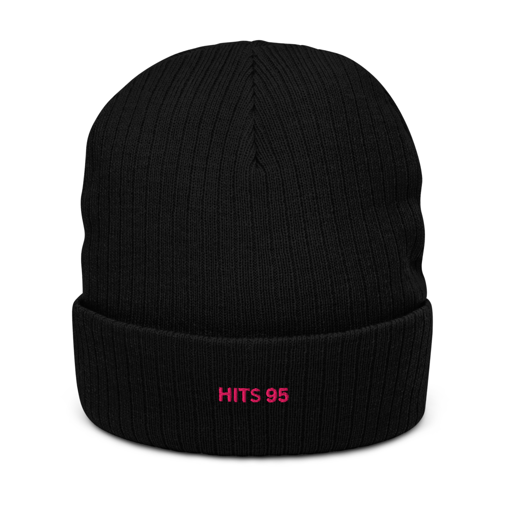 HITS 95  Ribbed Knit Beanie