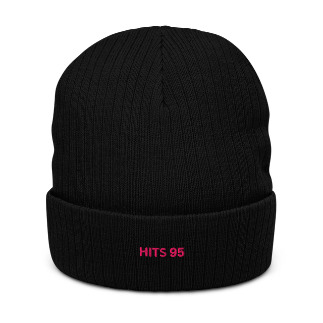 HITS 95 Ribbed Knit Beanie
