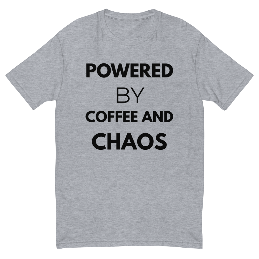 Powered By Coffee & Chaos T-Shirt⁠