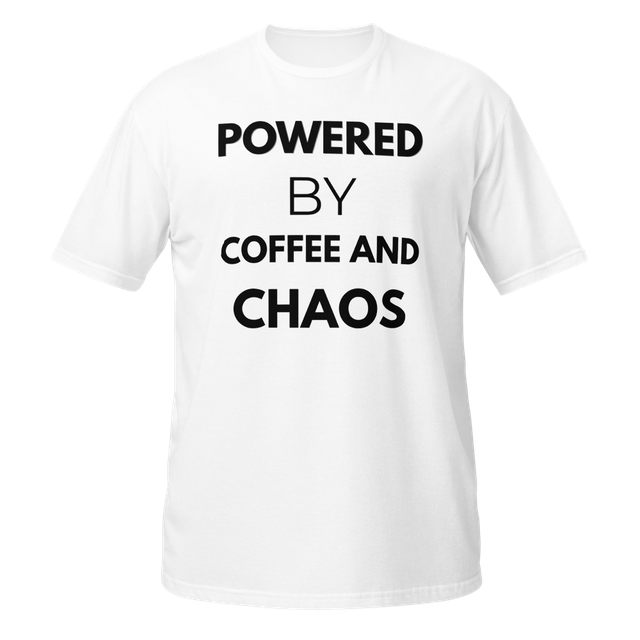 Powered By Coffee & Chaos T-Shirt