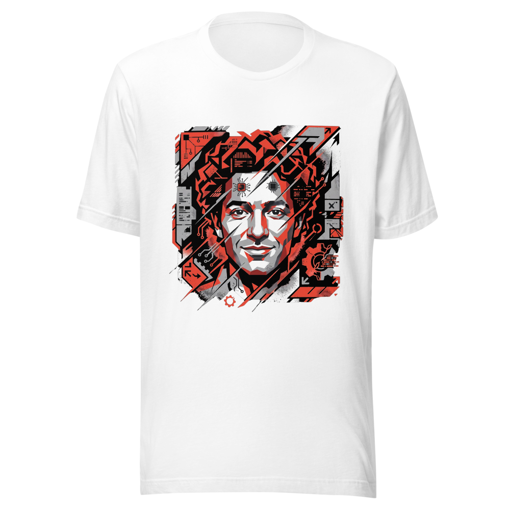 Shirt robotic man 