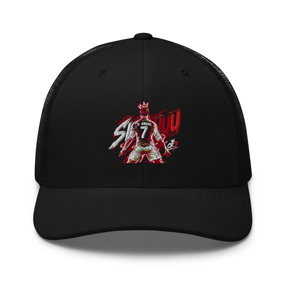 CR7 Iconic "SIUUU" Embroidered Premium Cap ⚽🔥