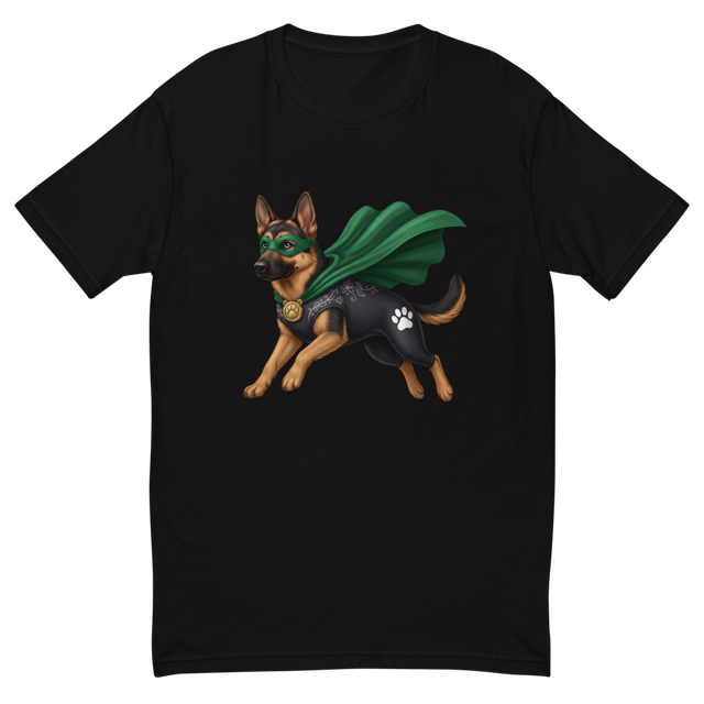 Men's Superhero Dog T-Shirt