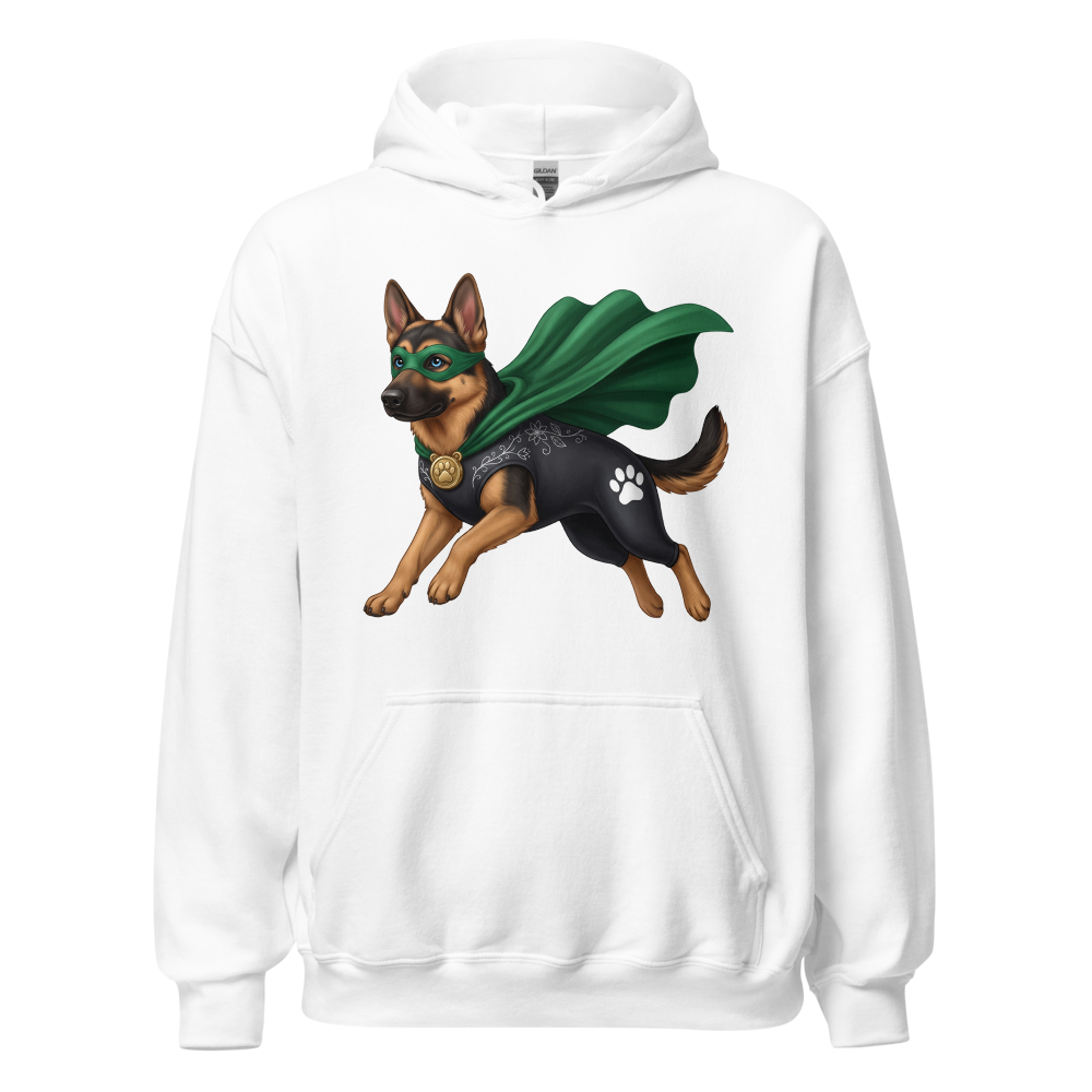  Superhero Dog Unisex Heavy Blend Hoodie