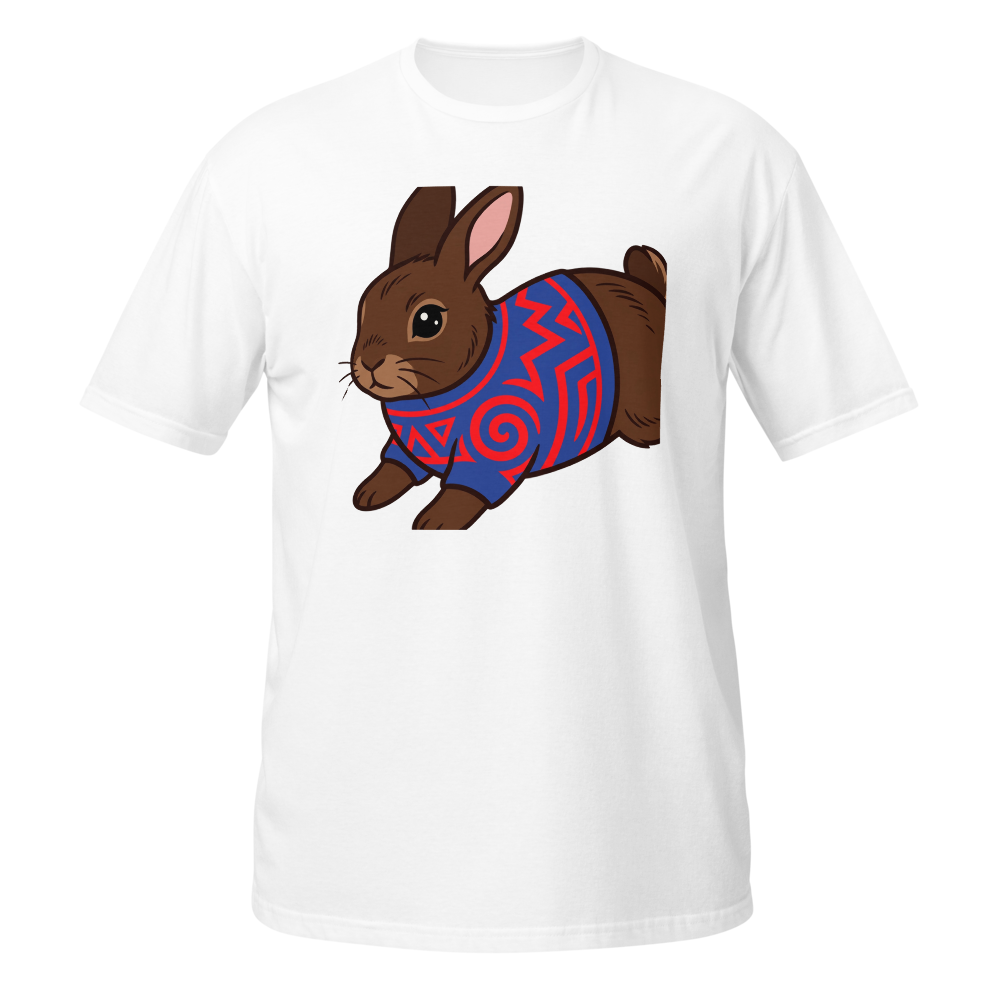 Tribal Rabbit T-shirt | Cute Bunny Unisex T-shirt