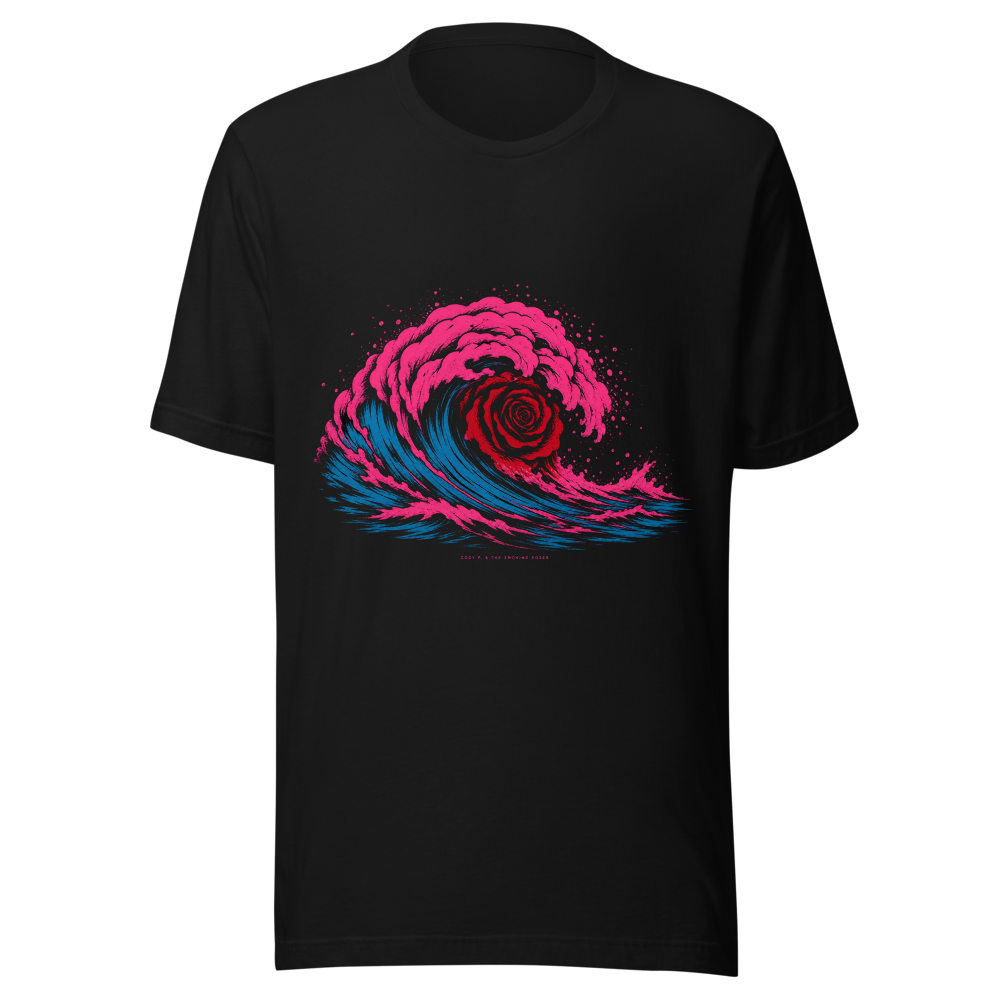 Smoking Roses Wave Tee