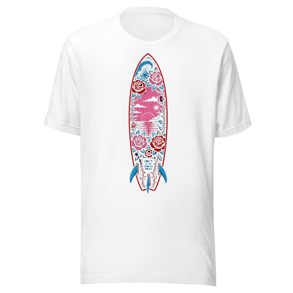 Smoking Roses Longboard Tee